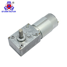12V 24v dc worm gear motor, high torque low rpm geared Encoder motor